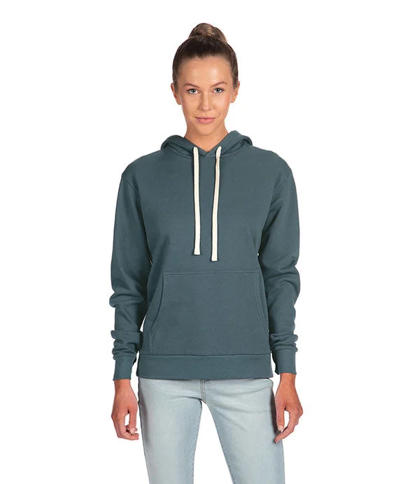 9303 - Next Level Unisex Santa Cruz Pullover Hooded Sweatshirt | Antique Denim