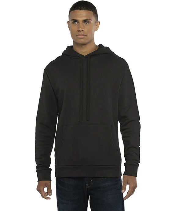 9303 - Next Level Unisex Santa Cruz Pullover Hooded Sweatshirt | Black/Black