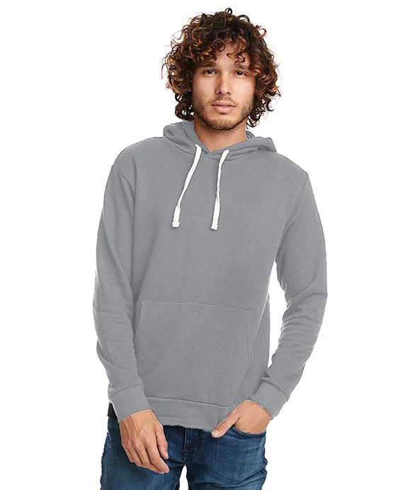 9303 - Next Level Unisex Santa Cruz Pullover Hooded Sweatshirt | Lead Grey