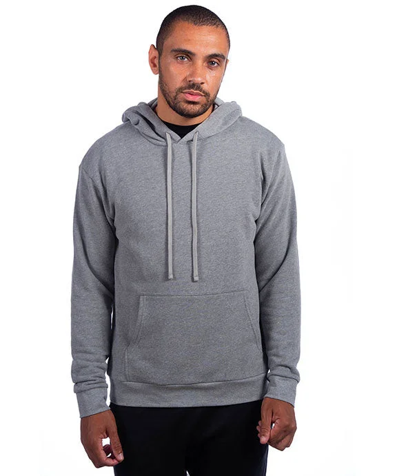 9304 - Next Level Adult Sueded French Terry Pullover Sweatshirt | Heather Grey