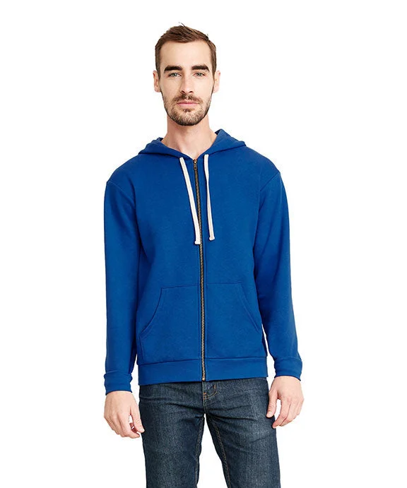 9602 - Next Level Unisex Santa Cruz Full-Zip Hooded Sweatshirt | Royal