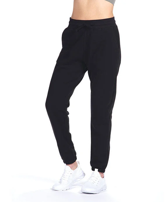 9803 - Next Level Unisex Fleece Sweatpants | Black