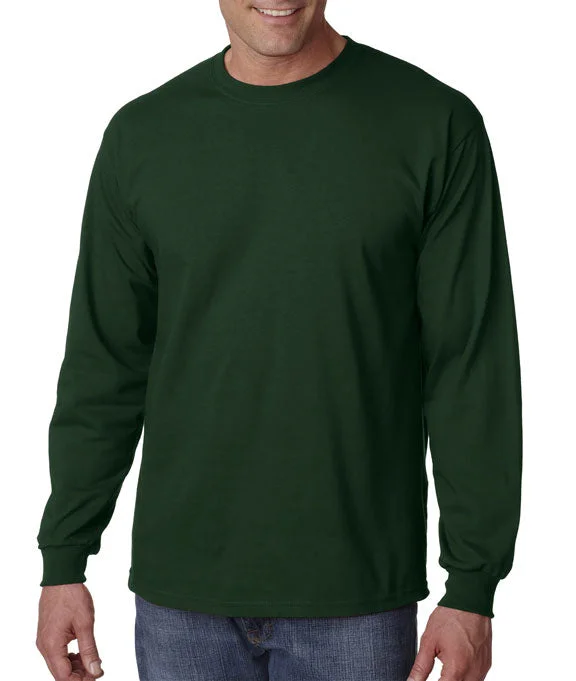 G2400 - Gildan Ultra Cotton® Adult Long Sleeve T-Shirt | Forest Green