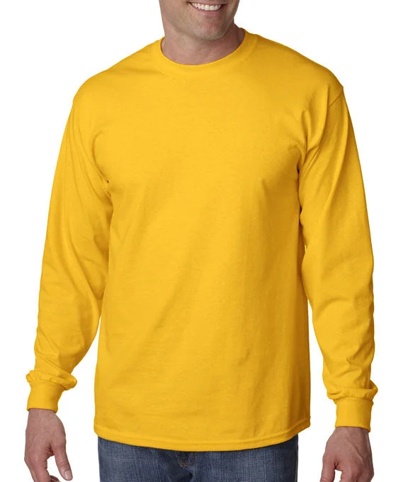 G2400 - Gildan Ultra Cotton® Adult Long Sleeve T-Shirt | Gold