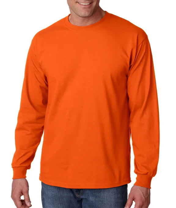 G2400 - Gildan Ultra Cotton® Adult Long Sleeve T-Shirt | Orange