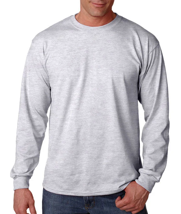 G8400 - Gildan DryBlend® Adult Long-Sleeve T-Shirt | Ash