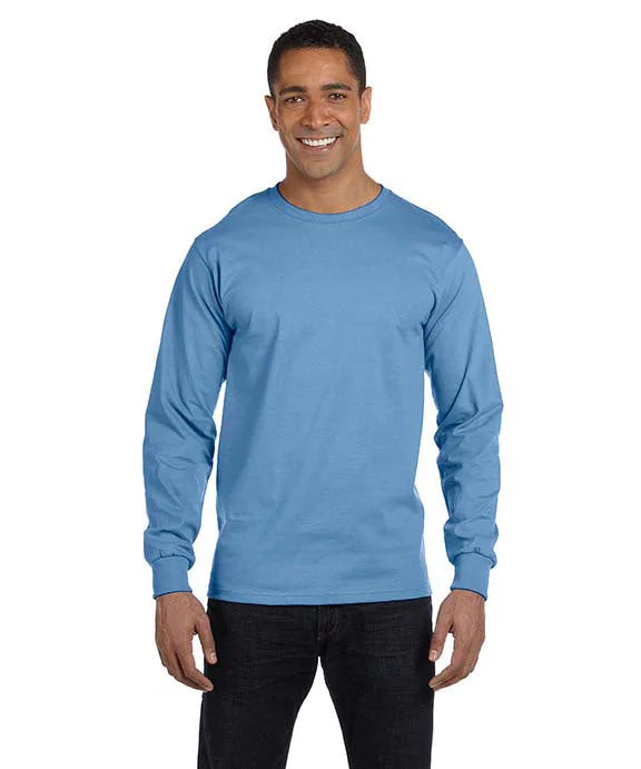 G8400 - Gildan DryBlend® Adult Long-Sleeve T-Shirt | Carolina Blue