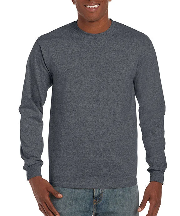 G8400 - Gildan DryBlend® Adult Long-Sleeve T-Shirt | Dark Heather