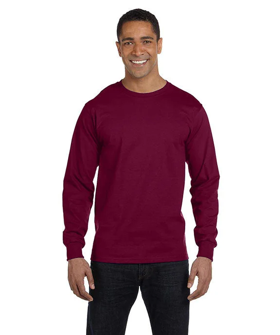 G8400 - Gildan DryBlend® Adult Long-Sleeve T-Shirt | Maroon