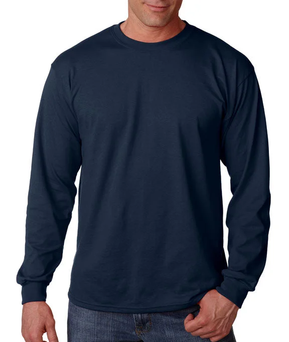 G8400 - Gildan DryBlend® Adult Long-Sleeve T-Shirt | Navy