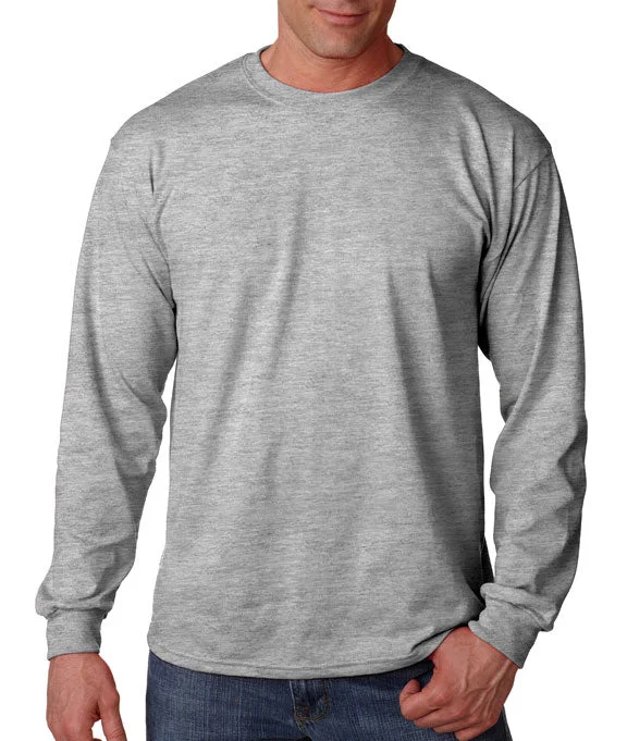 G8400 - Gildan DryBlend® Adult Long-Sleeve T-Shirt | Sport Grey