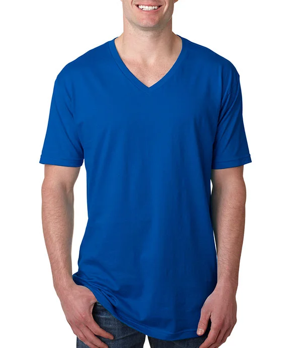 N3200 - Next Level Mens Premium Fitted Short Sleeve V-Neck T-Shirt | Royal