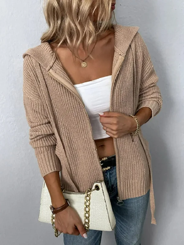 Carly Hooded Cardigan