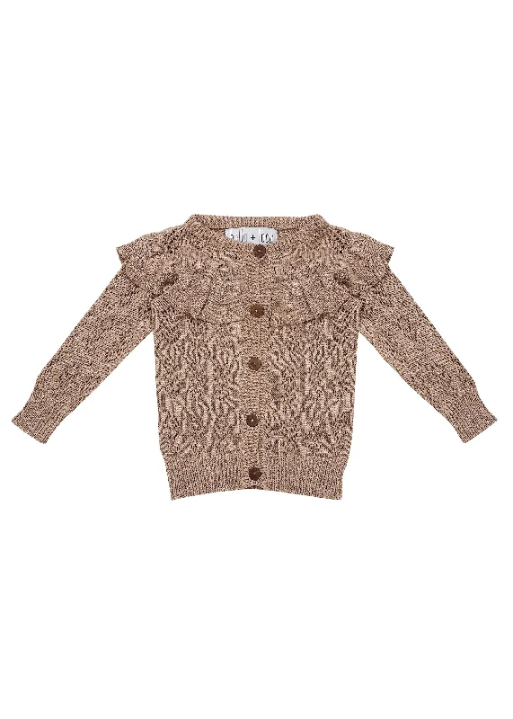 Magnolia Knitted Cardigan - Gumnut