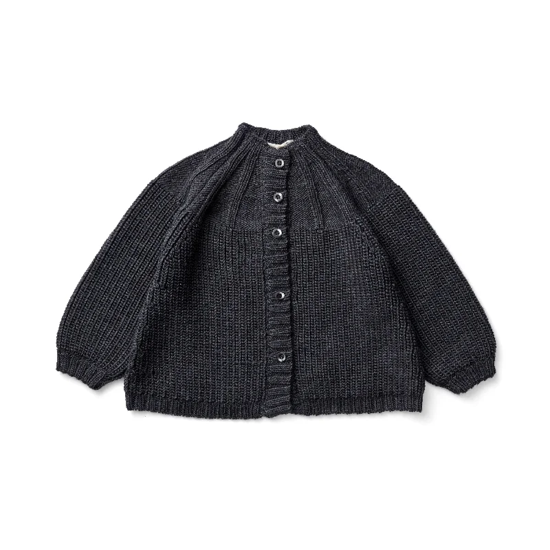 Soor Ploom Beatrice Cardigan - Soot